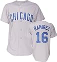 Aramis Ramirez Majestic MLB Road Grey Replica Chicago Cubs Jersey