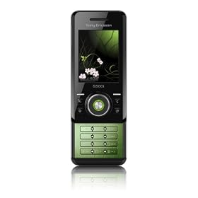 Sony Ericsson S500i Sim Free Mobile Phone - Black/Green