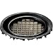Progress Lighting P5229-31 Up Light Adjusts To 90 From Its In-Ground Installation But Requires External Transformer, Black