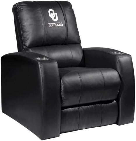 Home Theate Recliner with Oklahoma Sooners White Logo