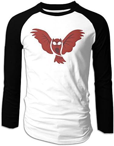 Owlette Sign PJ Masks Man's Long Sleeves Raglan Tee Shirt