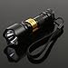 Lixada 3W Mini Aluminum LED Flashlight Torch Waterproof Camping Sporting