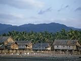 IMAGE OF Houses on Stilts, Riung, Island of Flores, Indonesia, Southeast Asia Premium Photographic Poster Print by Jane Sweeney, 18x24