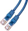 Cat5e Ethernet Patch Cable 350MHz 50ft Blue