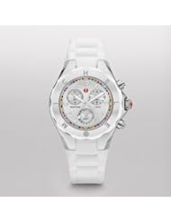 MICHELE Womens MWW12F000079 Tahitian Jelly Bean Analog Display Analog Quartz White Watch