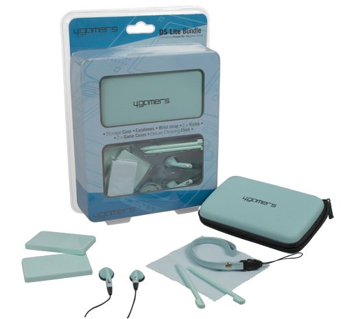 A4T Turquoise Accessory Bundle for DS Lite (Nintendo DS)