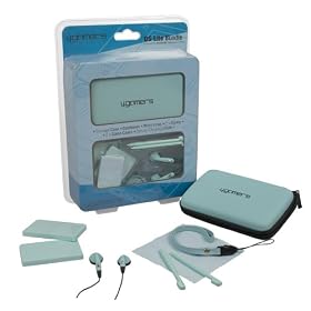 4Gamers Turquoise Accessory Bundle for DS Lite/DSi (Nintendo DS)