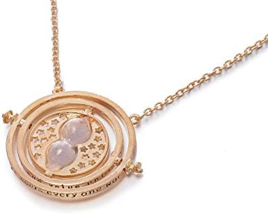 Kate Cosplay 18k Gold Time Hermione Turner necklace (Fine Sand)