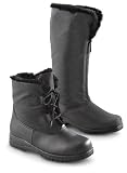 Women's Totes Waterproof Ghillie Boots with Side Zipper Black