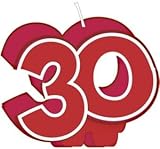 Review Party Express  / Monkey Around Party 30th Birthday Candle
