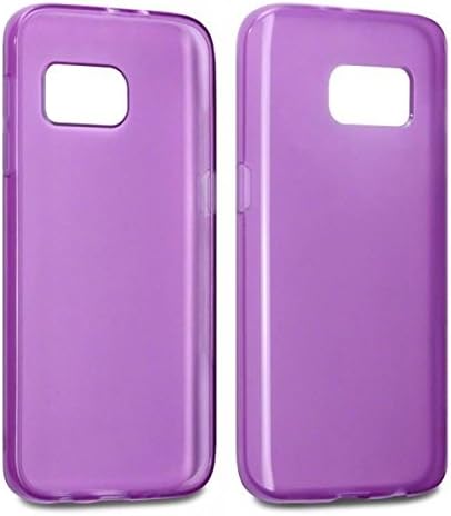 Purple Samsung Galaxy S7 Soft Gel TPU Silicone Case Cover Protector