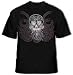 Rock Band Octopus Skull Men's T-Shirt (Black)