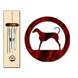 Azawakh Wind Chimes X-SMALL Silver