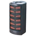 Holmes HCH4953-U Ultra Quiet Ceramic Heater- 8-3/4 x 7-7/8 x 15- Dark Gray
