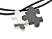 M+Y STEEL Love Puzzle Couples Pendant
