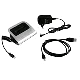 mumbi USB Dock Nokia N8 N8-00 Dockingstation - Tischladestation inkl. Netzteil / Ladeger�t und Micro USB Spiralkabel Datenkabelvon "mumbi"