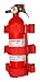 Rugged Ridge 13305.20 Red Roll Bar Fire Extinguisher Holder for All 3" Jeep Roll Bars