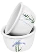 CorningWare Corelle Coordinates 7-Ounce Ramekins, Shadow Iris.