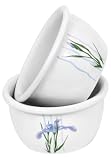CorningWare Corelle Coordinates 7-Ounce Ramekins, Shadow Iris.