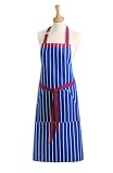 Review Typhoon Europe  / Typhoon Butchers Stripe Blue & Red Cook's Cotton Apron