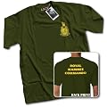 HotScamp Premium Royal Marines Commando Mens Khaki T-Shirt