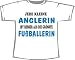 Sports : Angeln besser als Fu&szlig;ball; Frauen T-Shirt wei&szlig;