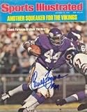 Chuck Foreman Autographed/Hand Signed Sports Illustrated Magazine (Minnesota Vikings)