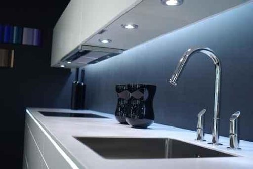 Wallmonkeys Peel and Stick Wall Decals - Modern Kitchen Sink - 24