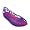 crocs Women's Adrina Flat,Ultraviolet/Berry,5 M US