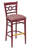 AC Furniture 19791 Bar Stool with Upholstered Seat