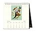 Cavallini Papers & Co CAL16-10 2016 Vintage Owls Desk Calendar