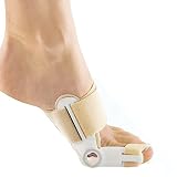Happy Hours - 1 Pair Comprehensive Toe Bunion Day and Night Splint Pads Spacers Protection and Correction / Free Size Hallux Valgus Adjuster Straightener Corrector
