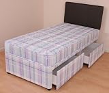 3ft Orthopaedic Melissa Divan Set - 2 drawer storage