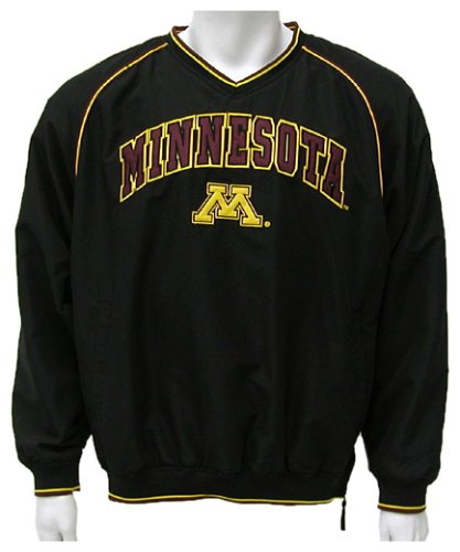 Buy Minnesota Golden Gophers Mens Stratus Pullover Jacket by Colosseum Athletics