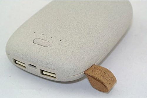 Meditator® cobblestone 10400mAh high capacity portable charger for Sumsung Galaxy series, iPhone 5/5c/5s, iPhone 6 and HTC one.(White)