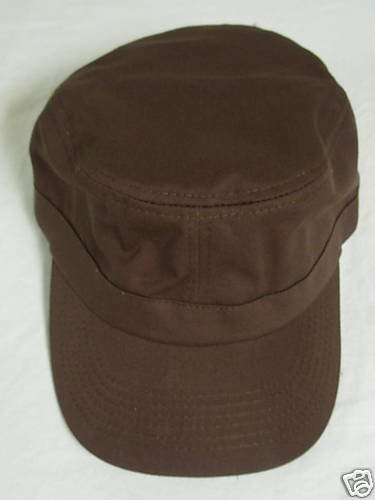 Military Style Golf Hat Brown Ranger Blank NEW