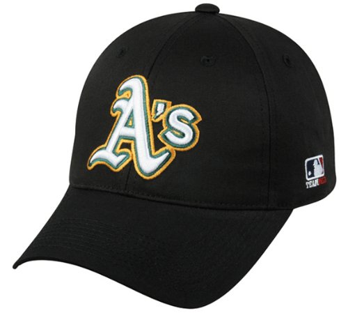 MLB ADULT WOOL Oakland ATHLETICS A's Alternate All Black Hat Cap Adjustable Velcro New