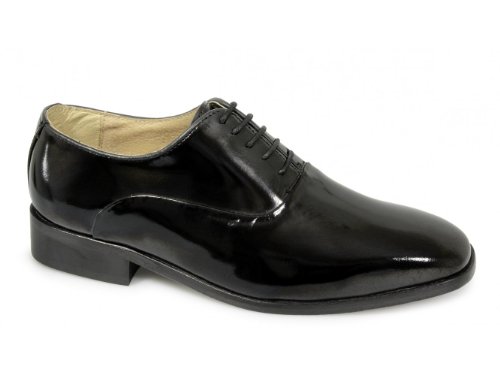 Montecatini Mens Patent Leather Evening Oxford Shoes Black UK 13