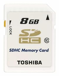 TOSHIBA SDHCメモリカード Class10 8GB SD-AX08GWF [フラストレーションフリーパッケージ(FFP)]