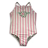 Girlfriends by Anita G. - Girls One Piece Swimsuit, Pink, White