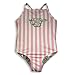 How To Measure Bra Sizes : Girlfriends by Anita G. - Girls One Piece Swimsuit, Pink, White