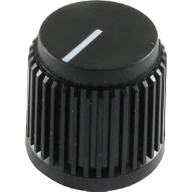 Ampeg Bass Amp Knob, D Shaft by