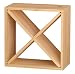 Zeller 13166 Weinregal, Kiefer / 48 x 23 x 48