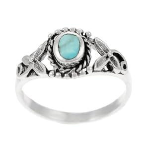 Sterling Silver and Turquoise Ring
