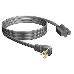 Stanley 31626 Appliance Pro 6-Foot 220 Volt Heavy Duty Grounded Extension Cord, Grey