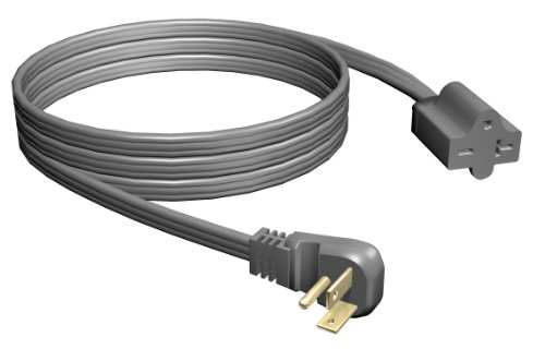 Stanley 31626 Grounded 250-volt Heavy Duty Appliance Pro Extension Cord, 6-Feet, Gray