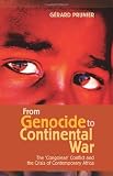 Cover of From Genocide to Continental War by Gerard Prunier 1850656657