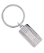Sterling Silver Key Ring with Rectangle Tag