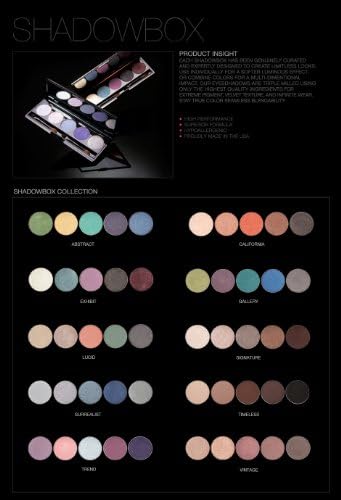 VLUX Shadowbox Eyeshadow Palette (Abstract)