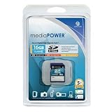 Centon Class 6 (6 MB/S) SDHC 16 GB Flash Card 16GBSDHC6 (Blue)